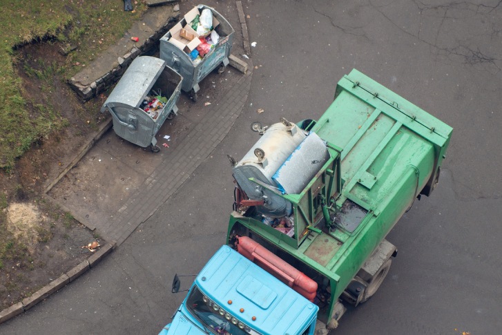 transport odpadów komunalnych
